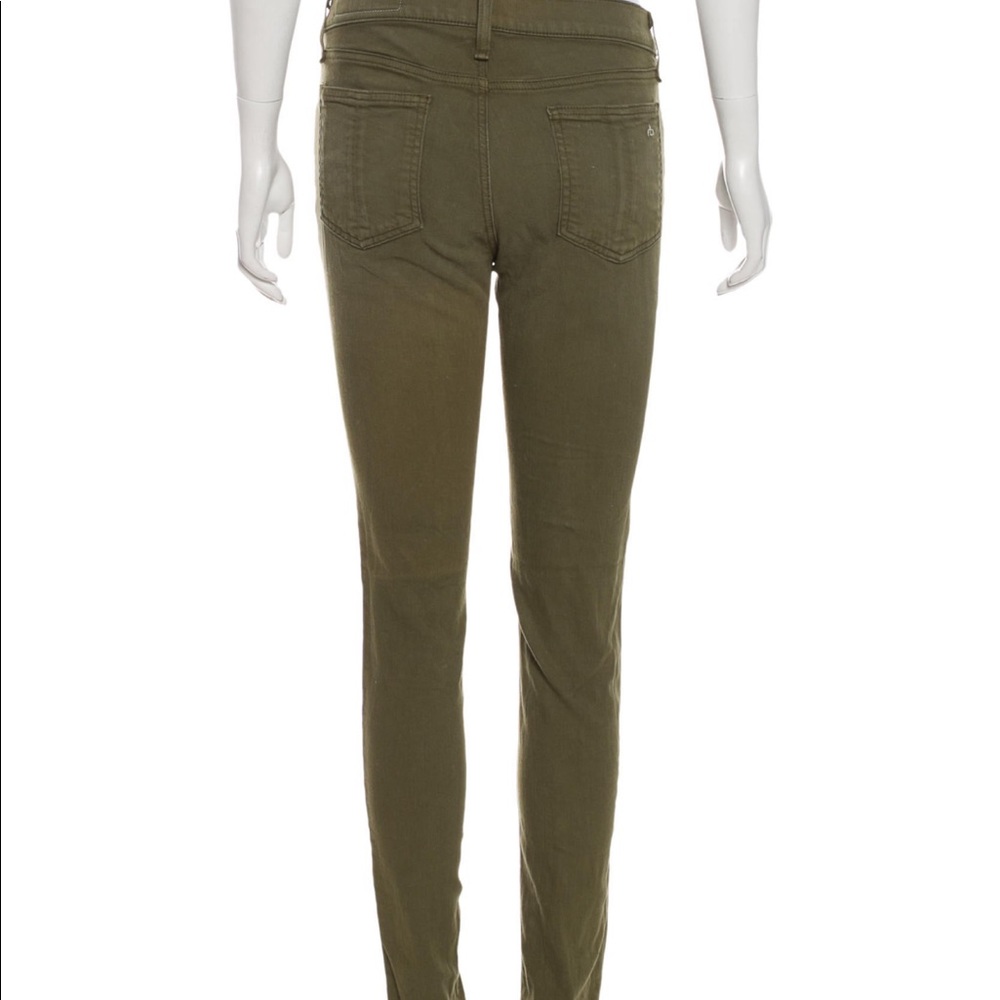 Rag & Bone mid rise skinny jeans